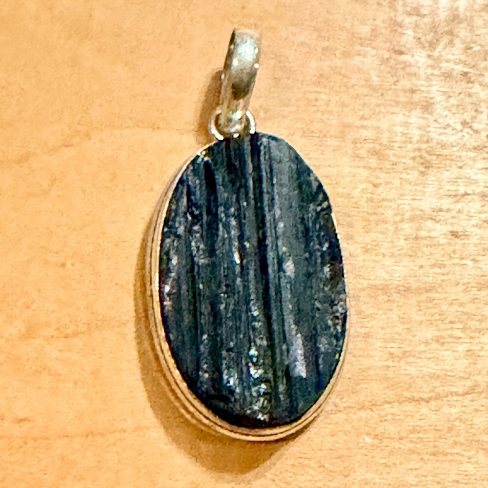 Elegant Black Tourmaline Pendant Necklace